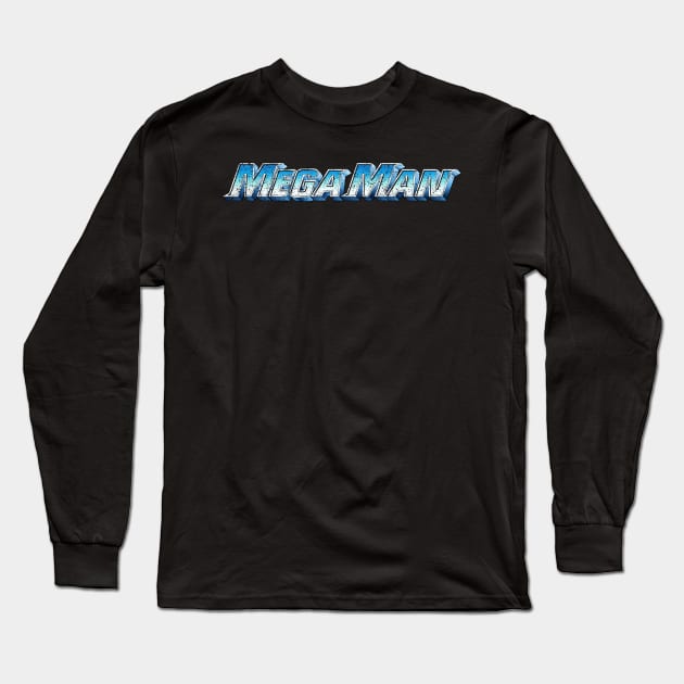 Megaman Long Sleeve T-Shirt by Super Retro City